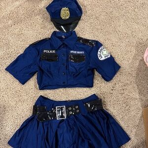 Foreplay Police Costume Set Women’s  Small